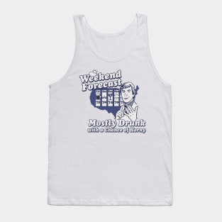 Weekend Forecast 2024 Tank Top